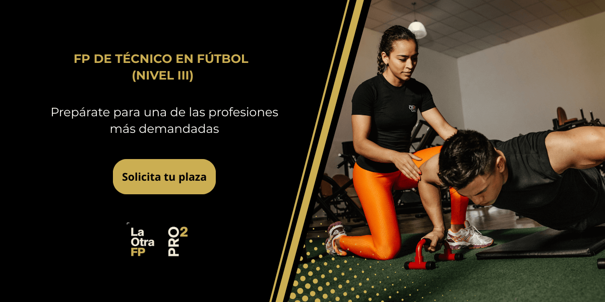 ¿Qué estudiar para ser entrenador personal? 2 Banner mujer entrenadora