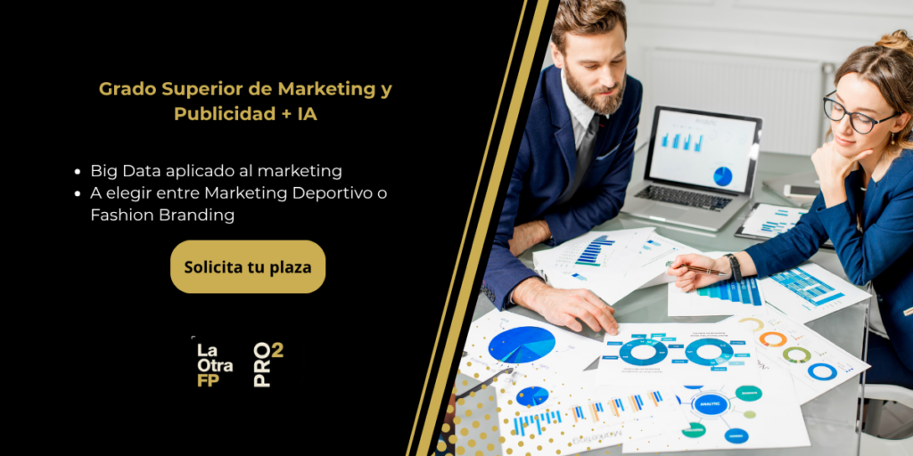 Banner articulo PRO2FP Grado Superior de Marketing y Publicidad IA